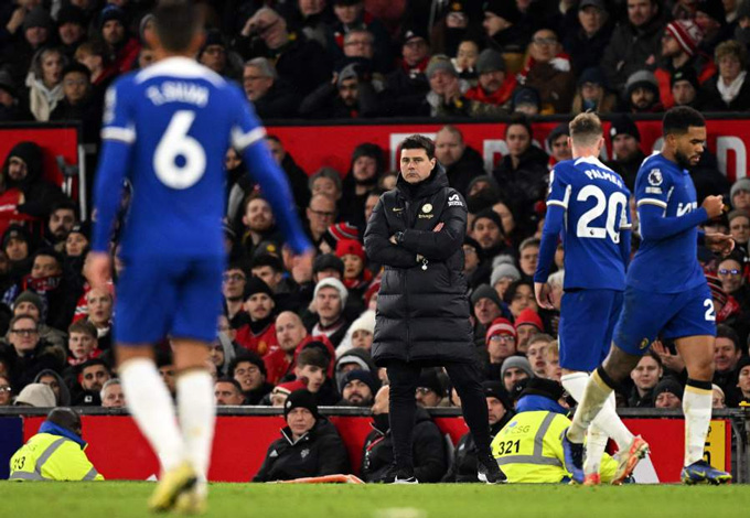 Pochettino vẫn chưa thể ghép nối các ngôi sao đắt giá của Chelsea thành một tập thể hùng mạnh