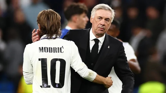 Modric đã trở thành lựa chọn thứ yếu tại hàng tiền vệ của Real Madrid.