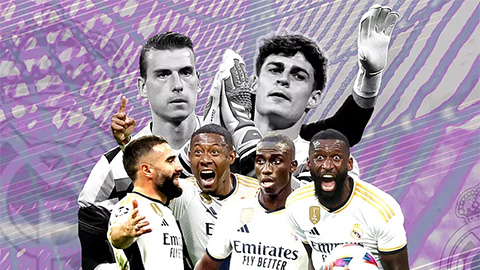 Real Madrid phô diễn phép màu với hàng thủ chắp vá