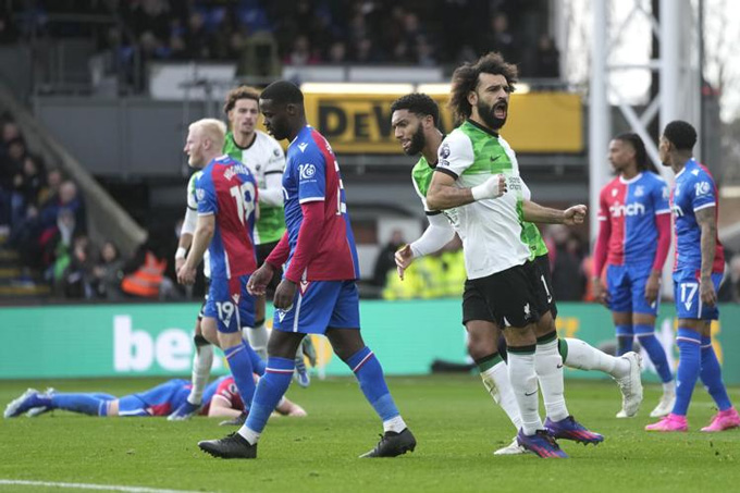 Salah luôn là vị thần hộ mệnh của Liverpool