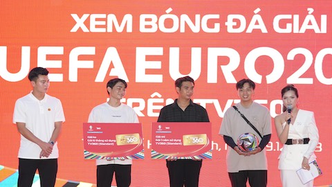 TP.HCM tưng bừng với sự kiện TV360 có bản quyền EURO 2024