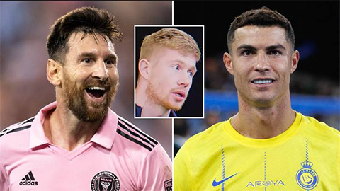 ‘Kevin De Bruyne cùng đẳng cấp với Messi và Ronaldo’