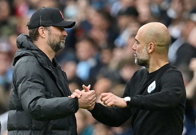 Klopp có phần ghen tị với Pep