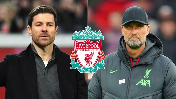 Xabi Alonso sẽ có trọng trách tiếp nối sự vĩ đại của Klopp tại Liverpool