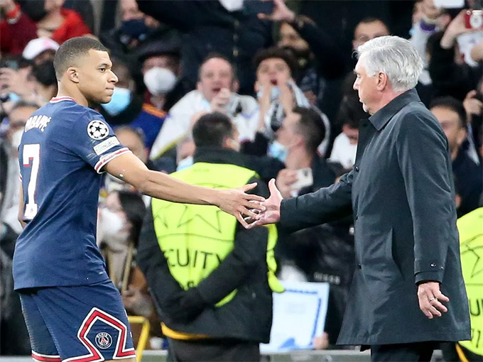 Mbappe rất thích được làm học trò của Ancelotti