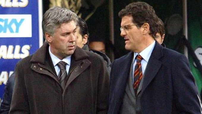 HLV Fabio Capello đánh giá học trò cũ Carlo Ancelotti là HLV số 1 thế giới hiện tại.