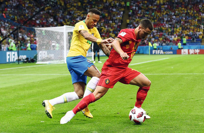 Hazard thích lối chơi của Neymar